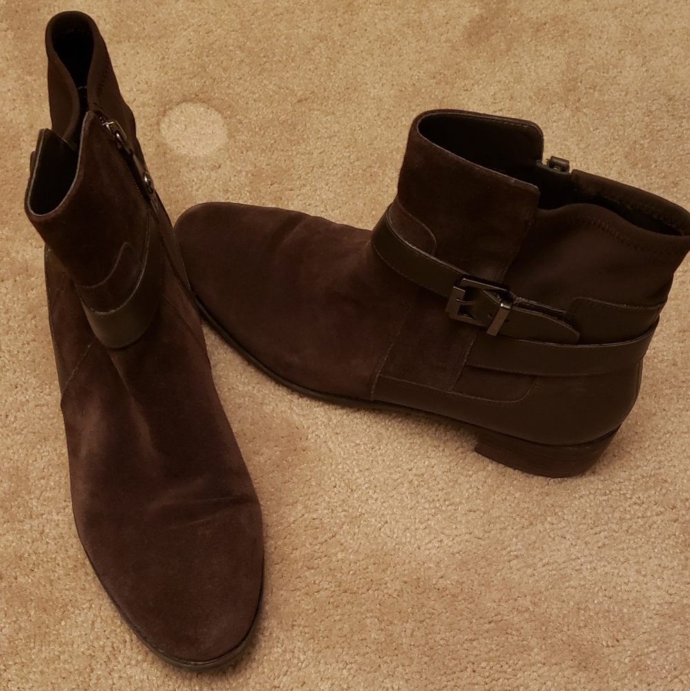Brown Isaac Mizrahi Live Boots size 12